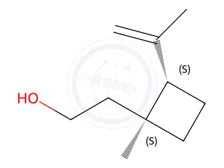 Chemical structure of Fragranol