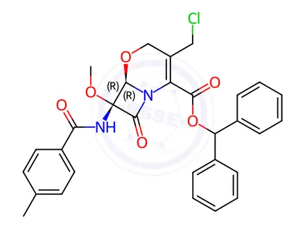 Chemical structure of Latamoxef Impurity 110