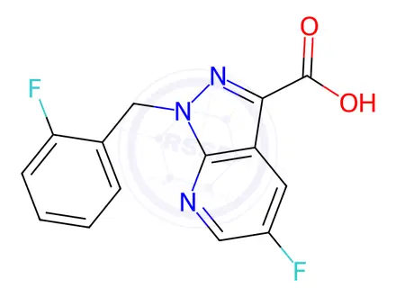 Chemical structure of Vericiguat Impurity 16