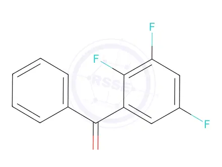Chemical structure of 2,3,5-Trifluorobenzophenone