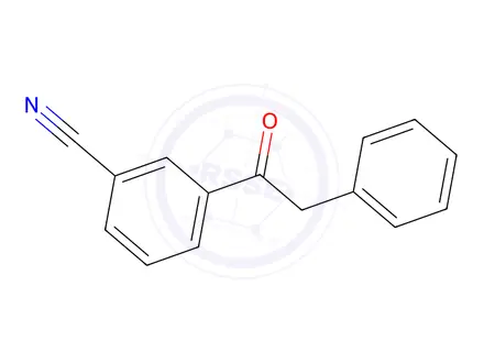 Chemical structure of 3-Cyano-2-phenylacetophenone