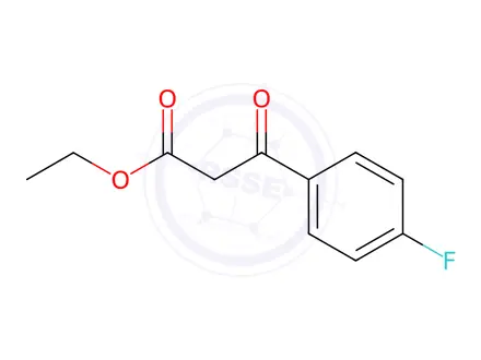 Chemical structure of Ethyl 3-(4-fluorophenyl)-3-oxo-propanoate