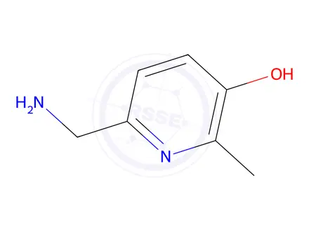 Chemical structure of 6-(Aminomethyl)-2-methylpyridin-3-ol