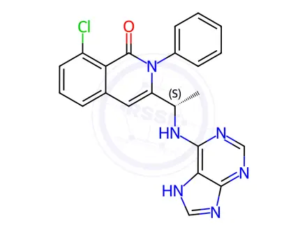 Chemical structure of Duvelisib