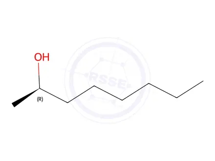 Chemical structure of 2-Octanol, (2R)-