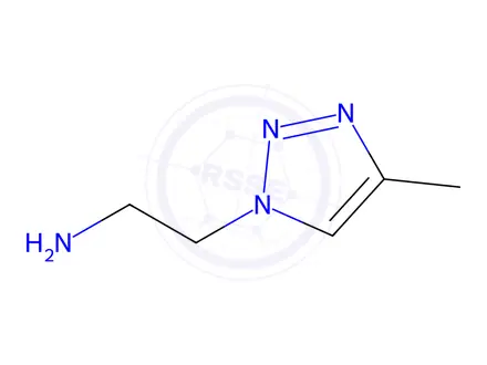 Chemical structure of 2-(4-Methyl-1H-1,2,3-triazol-1-yl)ethanamine