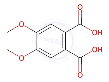 Chemical structure of 4,5-Dimethoxyphthalic Acid