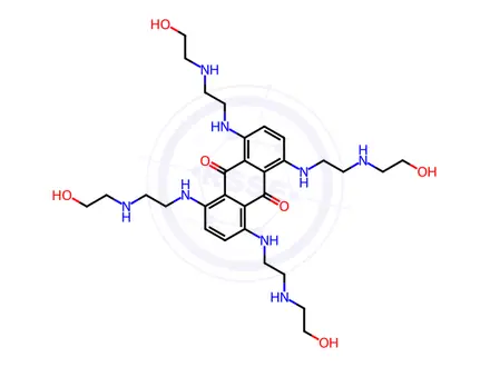 Chemical structure of Mitoxantrone Impurity 7
