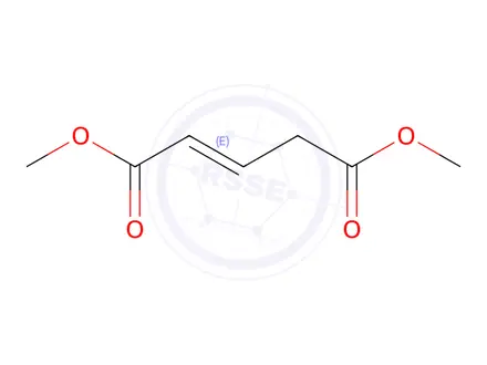 Chemical structure of Dimethyl (E)-pent-2-enedioate