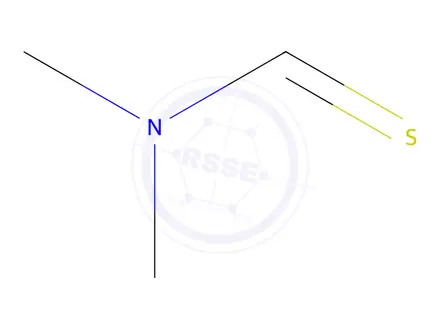 Chemical structure of Formamide, N,N-dimethylthio- (8CI)