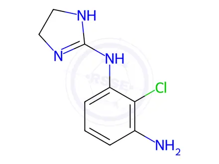 Chemical structure of Apraclonidine Hydrochloride Impurity 29