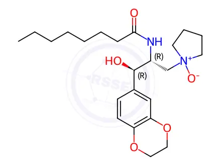 Chemical structure of Eliglustat N-oxide