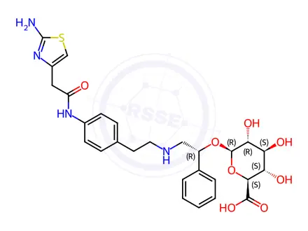 Chemical structure of Mirabegron M11