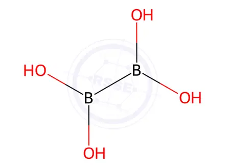 Chemical structure of Hypodiboric Acid