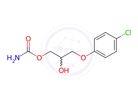 Chemical structure of Chlorphenesin Carbamate
