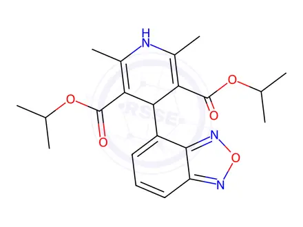 Chemical structure of Isradipine Impurity 2 (Isradipine EP Impurity B)