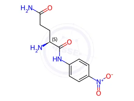 Chemical structure of (S)-2-Amino-N1-(4-nitrophenyl)Pentanediamide