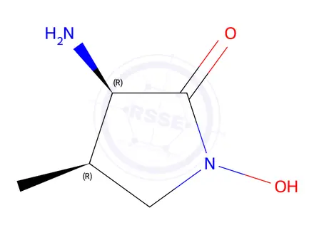 Chemical structure of 2-Pyrrolidinone,3-amino-1-hydroxy-4-methyl-,cis-(9CI)