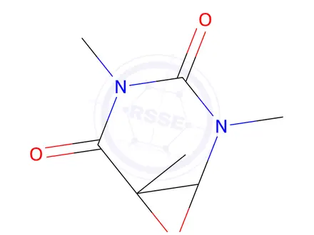 Chemical structure of 1,3-dimethylthymine epoxide