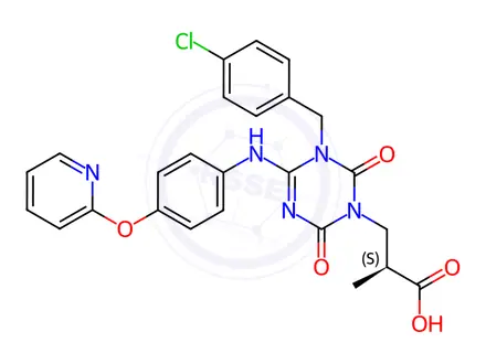Chemical structure of Sivopixant