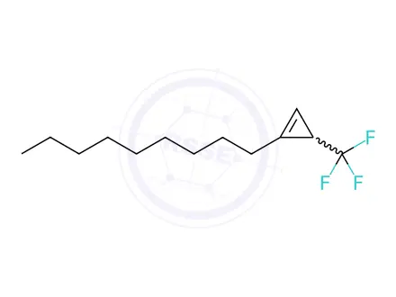 Chemical structure of 1-Nonyl-3-(trifluoromethyl)cycloprop-1-ene
