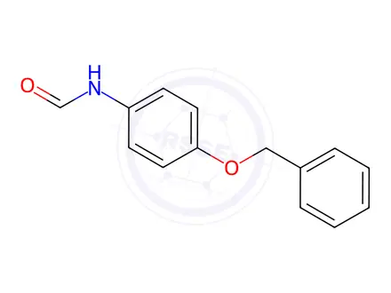 Chemical structure of N-(4-(Benzyloxy)phenyl)formamide