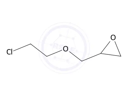 Chemical structure of 2-((2-Chloroethoxy)methyl)oxirane