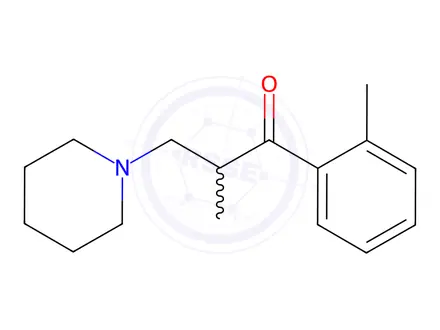 Chemical structure of 2-Tolperisone