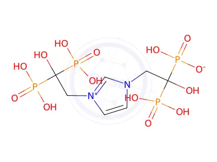 Chemical structure of Zoledronic acid EP Impurity B(inner salt form)