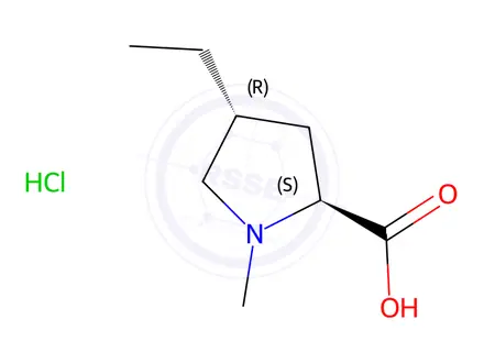 Chemical structure of (2S,4R)-4-Ethyl-1-methylproline Hydrochloride