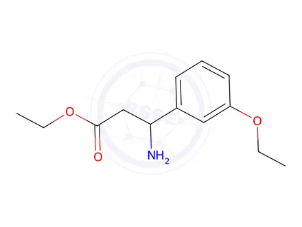 Chemical structure of Ethyl 3-Amino-3-(3-ethoxyphenyl)propanoate