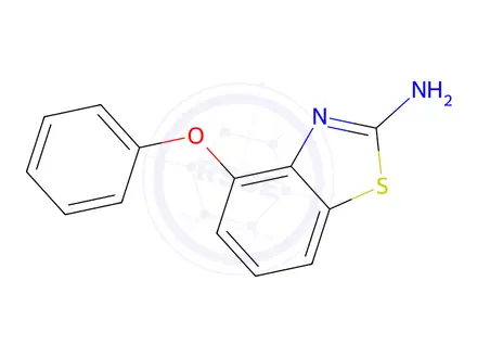 Chemical structure of 4-Phenoxy-1,3-benzothiazol-2-amine