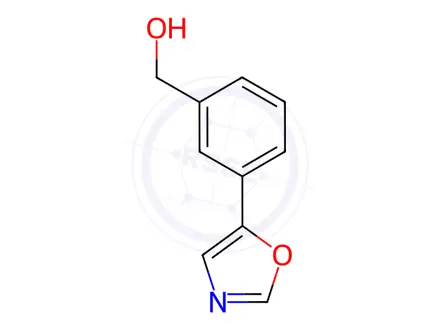 Chemical structure of (3-(Oxazol-5-yl)phenyl)methanol