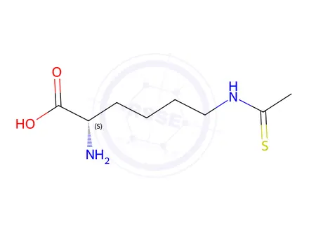 Chemical structure of N6-Ethanethioyl-L-lysine
