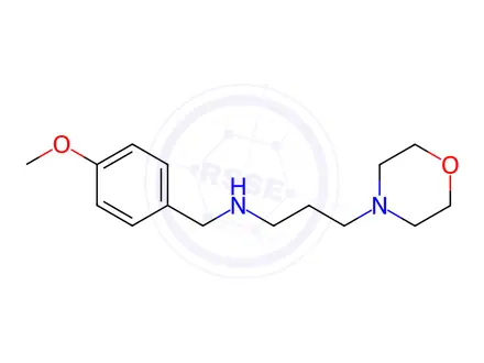 Chemical structure of (4-Methoxy-benzyl)-(3-morpholin-4-yl-propyl)-amine