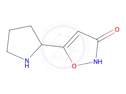 Chemical structure of 5-(Pyrrolidin-2-yl)isoxazol-3(2H)-one