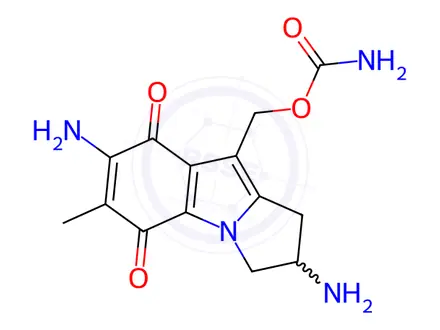 Chemical structure of 2,7-Diaminomitosene