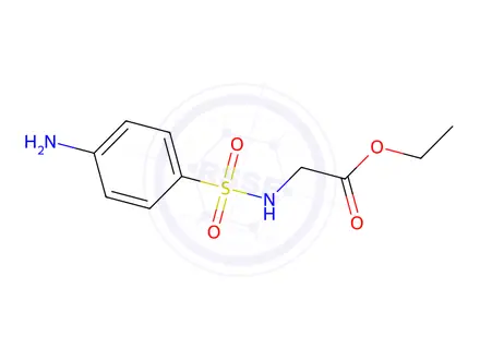 Chemical structure of Ethyl ((4-aminophenyl)sulfonyl)glycinate