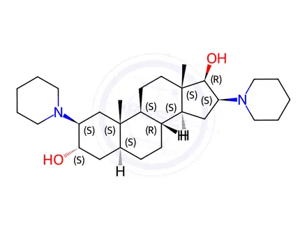 Chemical structure of Vecuronium bromide Impurity 25