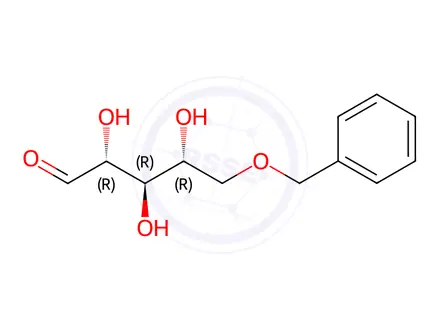 Chemical structure of 5-O-Benzyl-D-ribose