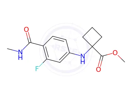 Chemical structure of Apalutamide Impurity 97