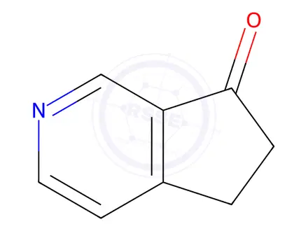Chemical structure of 5,6-Dihydro-7H-cyclopenta[c]pyridin-7-one