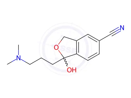 Chemical structure of Escitalopram EP Impurity F