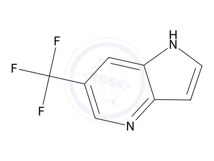 Chemical structure of 6-(Trifluoromethyl)-4-azaindole
