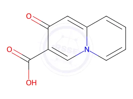 Chemical structure of 2-Oxo-2H-quinolizine-3-carboxylic acid