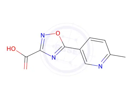 Chemical structure of 5-(6-Methylpyridin-3-yl)-1,2,4-oxadiazole-3-carboxylic acid