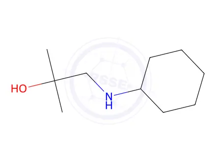 Chemical structure of 1-(Cyclohexylamino)-2-methylpropan-2-ol