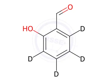 Chemical structure of Salicylaldehyde-d4