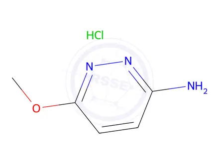Chemical structure of 6-methoxypyridazin-3-amine hydrochloride