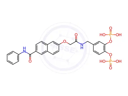 Chemical structure of Stafib-1